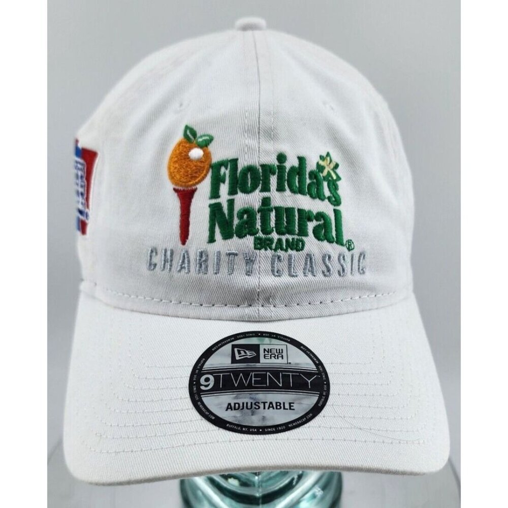 Florida's Natural Charity Golf Classic ICEE White Cap Hat New Era 9Twenty‎ OSFM - Picture 2 of 8